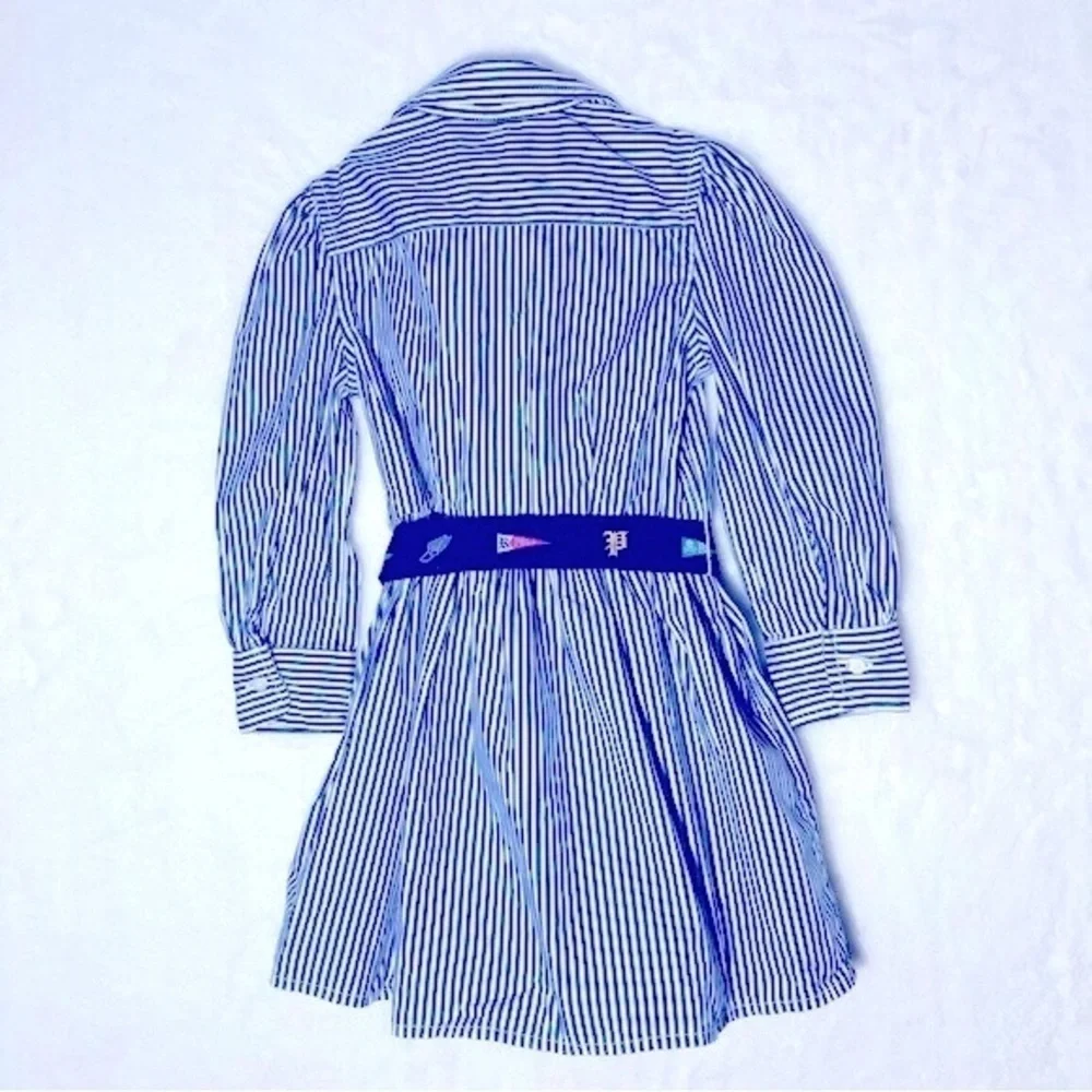 Polo Ralph Lauren Button down Shirt Dress with Belt Accent. Size 3T